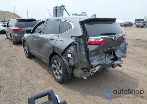 2019 Honda Cr-V Ex-L из США, поврежденный, VIN 7FARW2H82KE017581